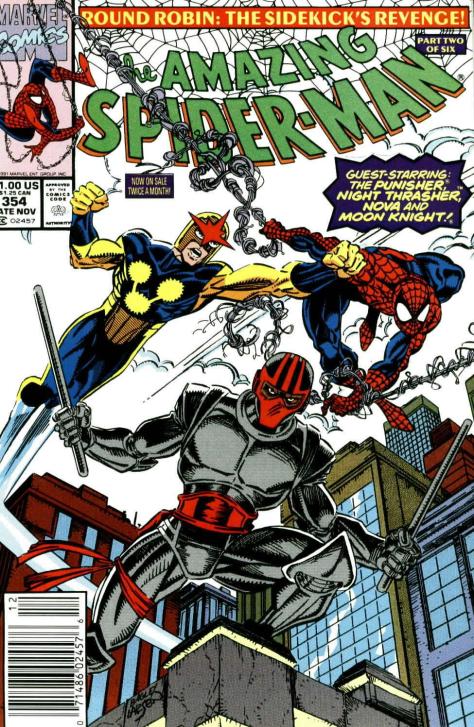 217 Amazing Spider-Man #354 - Page 1