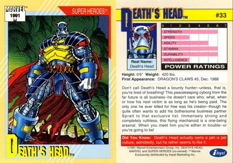 Marvel Universe Trading Cards - Series II (1991) - Page 65