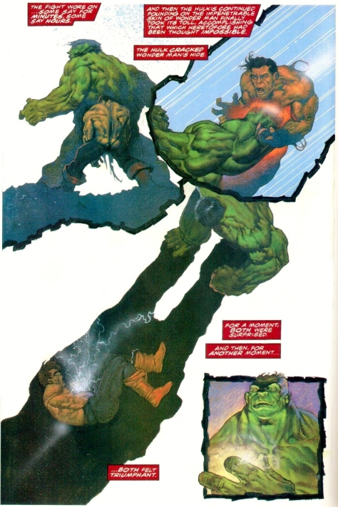 This is Wonder Man’s finest story, by the way. Dying to take out the Hulk, the only foe the Avengers never truly defeated. If you have any recommendations otherwise, post below!
